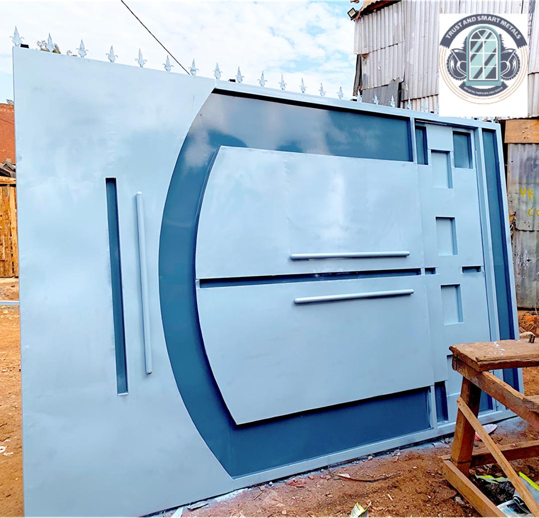 Modern Sliding Gate in Kampala